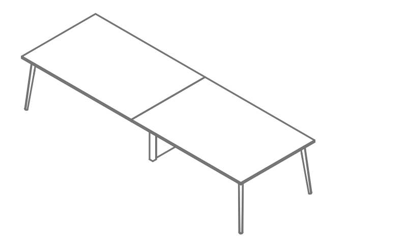IZQmesa rectangular nordika1